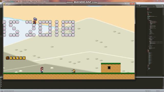 Super Mario World (Python / Pygame) Update 2 смотреть онлайн