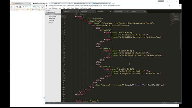 Wordpress #7 - Integrazione di un tema Bootstrap смотреть онлайн