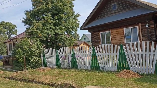 Улицы родного посёлка. Тоншаево. Нижегородская область. Улица Храмцова. смотреть онлайн