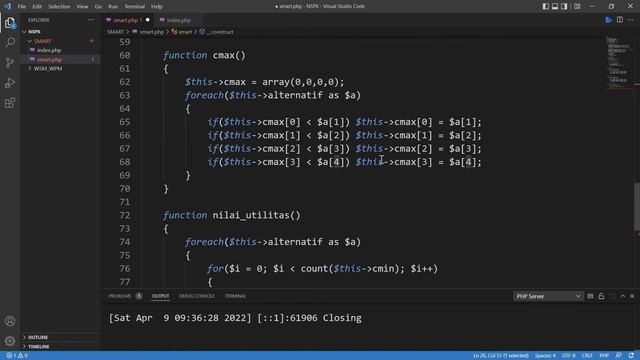Ngoding Sistem Pendukung Keputusan - 4B. SMART (Simple Multi Attribute Rating Technique) Part 2/2 смотреть онлайн
