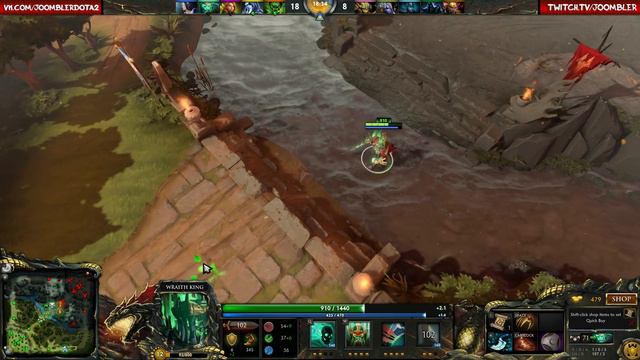 АБУЗ ПАБА - WRAITH KING DOTA 2 смотреть онлайн