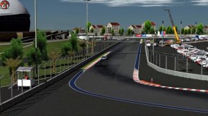 Lap of Sochi Autodrom in rFactor 2