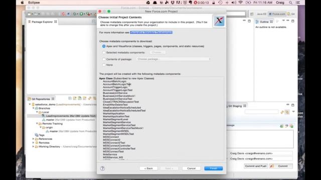 Using Force.com with Git in Stash смотреть онлайн
