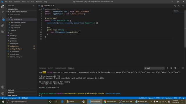 Play with Nestjs - Database смотреть онлайн