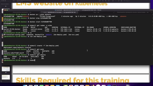 video3 Deploy LMS website on Kubernetes смотреть онлайн