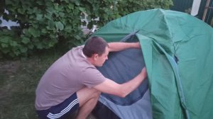 РАСПАКОВКА, УСТАНОВКА и ЗАСЕЛЕНИЕ. ПАЛАТКА Jungle Camp Dallas 3