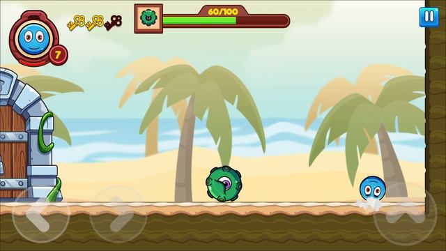 🔵Bouncy Adventure - Ball Bounce Season - Gameplay #2 Level 21-40 + BOSS (Android)