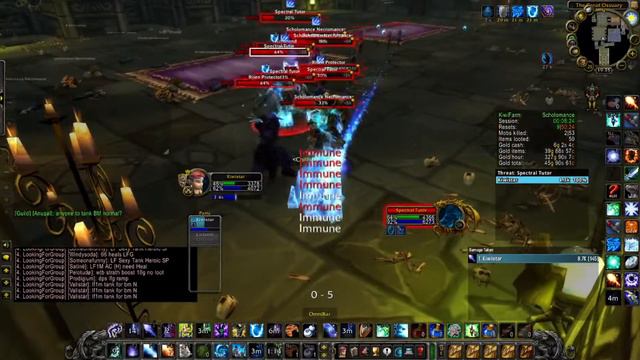 TBC FROST MAGE SOLO SCHOLOMANCE Dark rune Farm Low gear 250g per hour! смотреть онлайн
