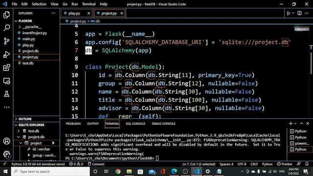 SQLAlchemy [05] - ลอง query .all() .first() จากข้อมูลตัวอย่าง !!อีกแล้ว!! смотреть онлайн