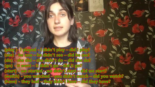 [ინგლისური ენა] Past Simple - წარსული მარტივი დრო | Negative and Questions смотреть онлайн