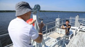 Учу кататься на водных лыжах