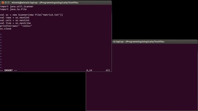 Using java.util.Scanner in Scala смотреть онлайн