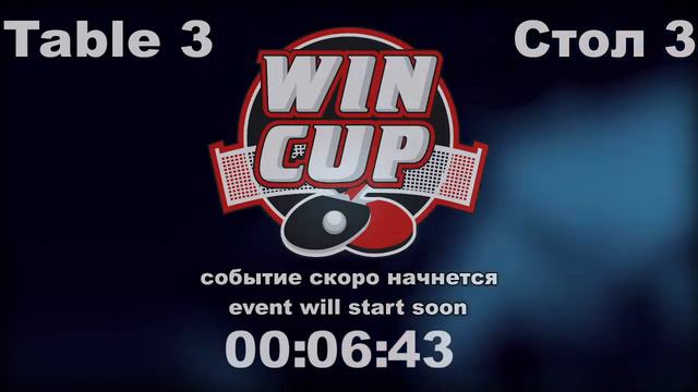 Птицын 3-0 Войтенко / Кидалов1-3 Юрков Восток 6 WINCUP 19.07.21 ПрямаяТрансляция Зал 3 смотреть онлайн