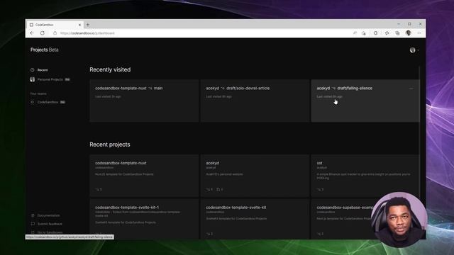 Get started with CodeSandbox Projects Beta | CodeSandbox 101 смотреть онлайн