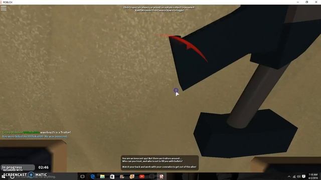 Traitor Town Roblox map смотреть онлайн