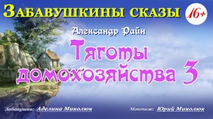 Александр Райн "ТЯГОТЫ ДОМОХОЗЯЙСТВА - 3" Читает Аделина Миколюк.  Возрастная категория: 16+