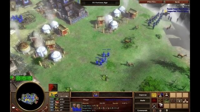 To Finish A Fleet - China M1 - Hard Walkthrough - Age of Empires III Asian Dynasties смотреть онлайн