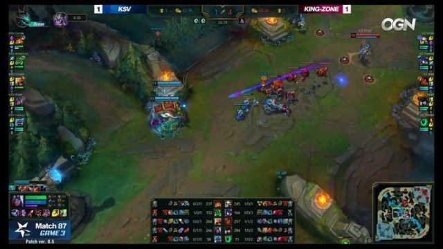 KSV vs. KZ - Week 9 Game 3 | LCK Spring Split | KSV vs. KING-ZONE DragonX (2018) смотреть онлайн