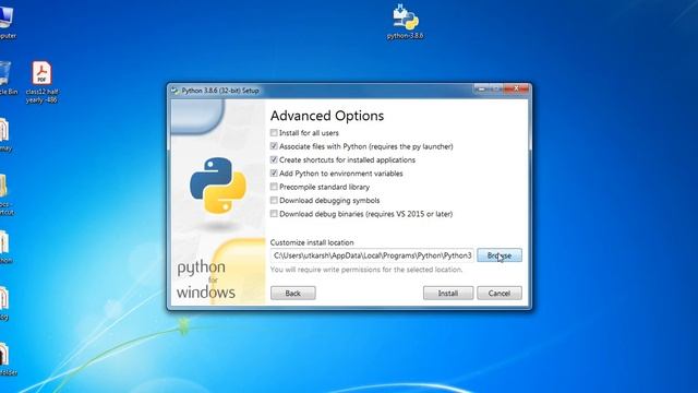How to Install PYTHON | Latest version | Windows 7/8/10 | Customize Installation | Full tutorial смотреть онлайн