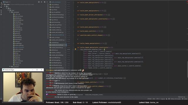 Robbie Reid Rigs | Getting face rigs working with a bunch of new code. Rigging in Maya смотреть онлайн