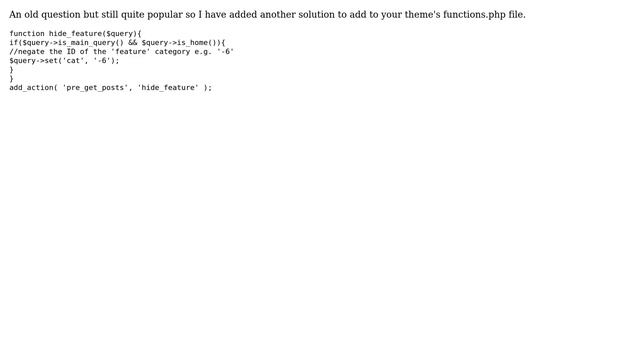 Wordpress: Hide a certain category name without removing it? (4 Solutions!!) смотреть онлайн