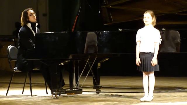 Горячева Ангелина, Песня "The Man I love!" Запись фильма "Джордж Гершвин". смотреть онлайн