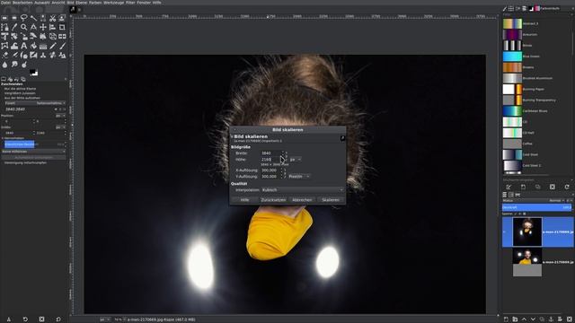G‘MIC Superfilter in Gimp 2.10 – Stereografische Projektion смотреть онлайн