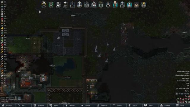 [68] RimWorld - Compound Security - Shadowrun - RimWorld of Magic - Take 2 смотреть онлайн