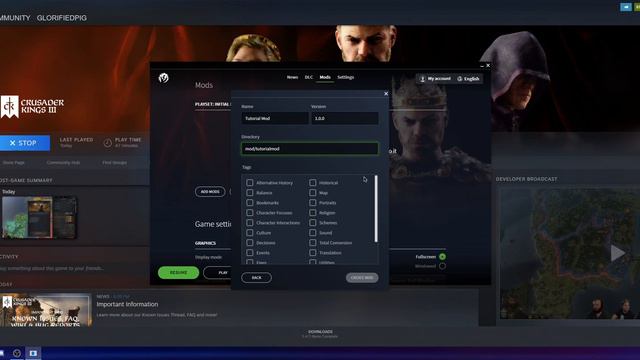 #1 - Getting Started | Create a Mod in Crusader Kings III смотреть онлайн