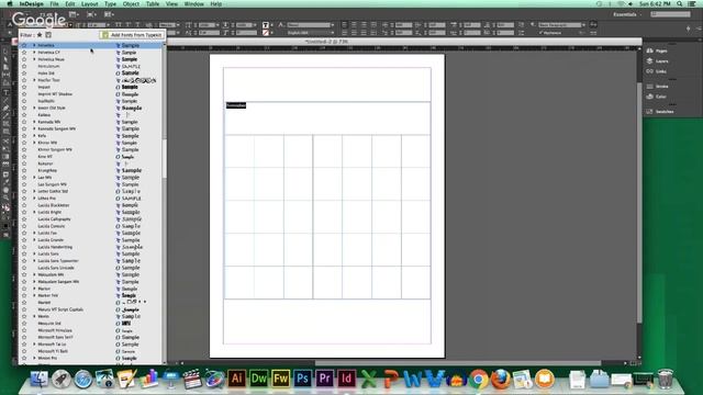 How to Create a Calendar Using Adobe InDesign смотреть онлайн