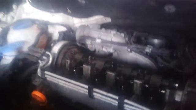 Регулировка зазора насос-форсунок Vw Caddy 1.9BLS смотреть онлайн
