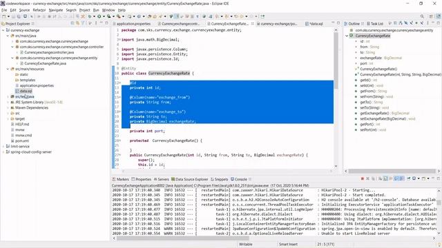 Step15 Configure and Initialized data using Spring data JPA and H2 in memory database смотреть онлайн