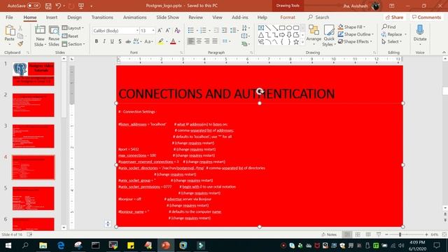 Part8 - (PostgreSQL ) Postgresql configuration file смотреть онлайн