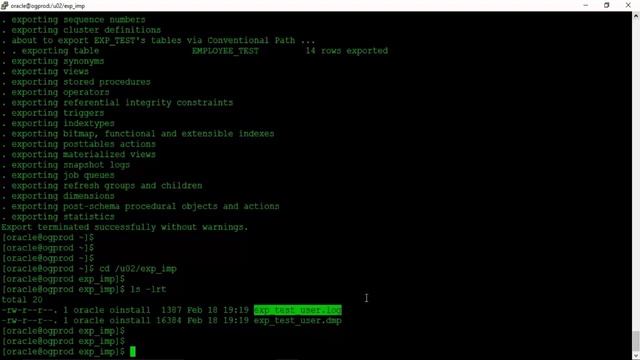 Oracle Export Import Utility | Oracle 11g Administration смотреть онлайн