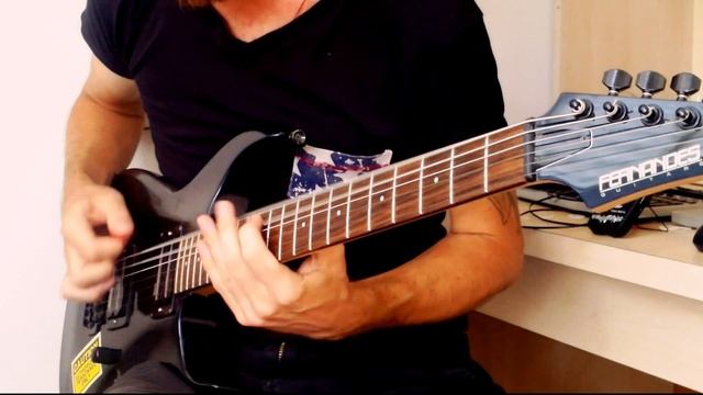 Тест канатов на гитаре (Elixir Baritone 12-68) смотреть онлайн