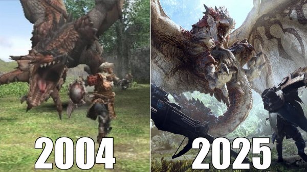 Эволюция серии игр Monster Hunter [2004-2025]