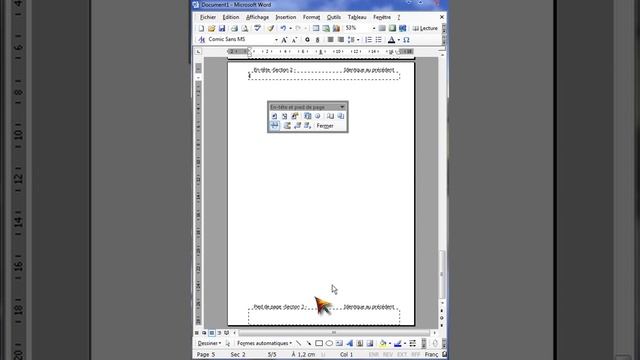 Pagination avec Word 2003 смотреть онлайн
