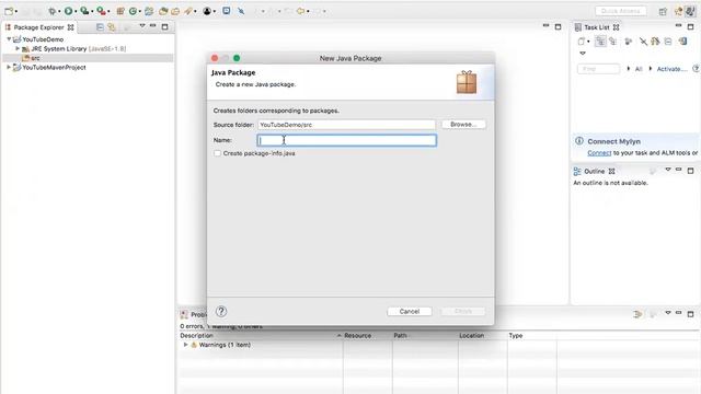 4. How to create a Package in Eclipse | Package creation in Eclipse | Java Package смотреть онлайн