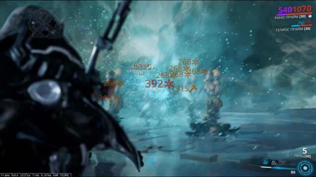 Warframe: Ленц с МР'ом. Ваншот 100-х уровней. Билд и тесты. смотреть онлайн