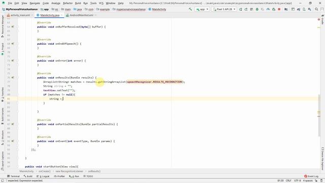 How to create a personal voice assistant Android App to create a text file? - complete source code смотреть онлайн