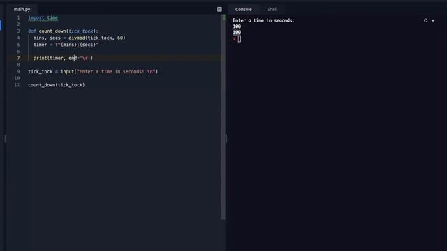 How to code a Timer in Python смотреть онлайн