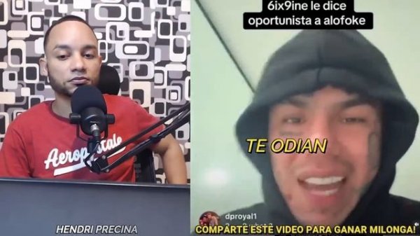 Ultima hora! Tekashi 6ix9ine revela algo muy delicado SOBRE Santiago Matias Alofoke. ?