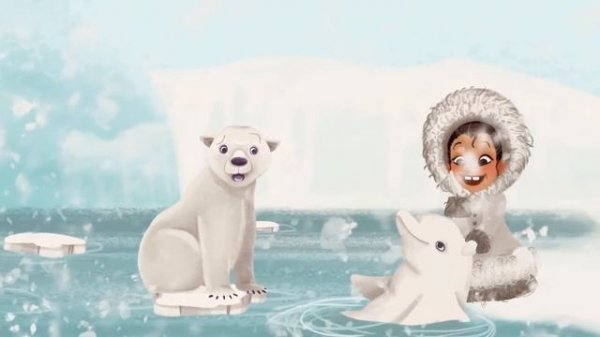 Колыбельная медведицы. Ложкой снег мешая, ночь идёт большая...