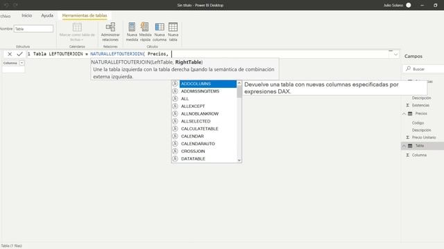 Crear Tablas Combinadas con NATURALLEFTOUTERJOIN смотреть онлайн