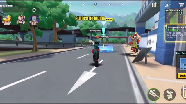 Забористый мобильный слешер!!! My hero academia: The strongest hero (MHA: TSH) смотреть онлайн