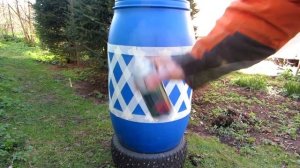 Как раскрасить бочку для воды по методу Секрет Мастера