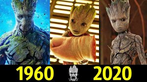 Грут (Сучок) - Эволюция (1960 - 2020) ! Все Появления !