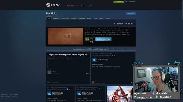 Bible Reviews on Steam смотреть онлайн