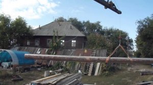 Самодельный подъемный кран на 200 кг со стрелой 5 м