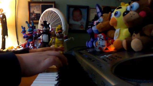 Five Nights at Freddy's song on piano. смотреть онлайн